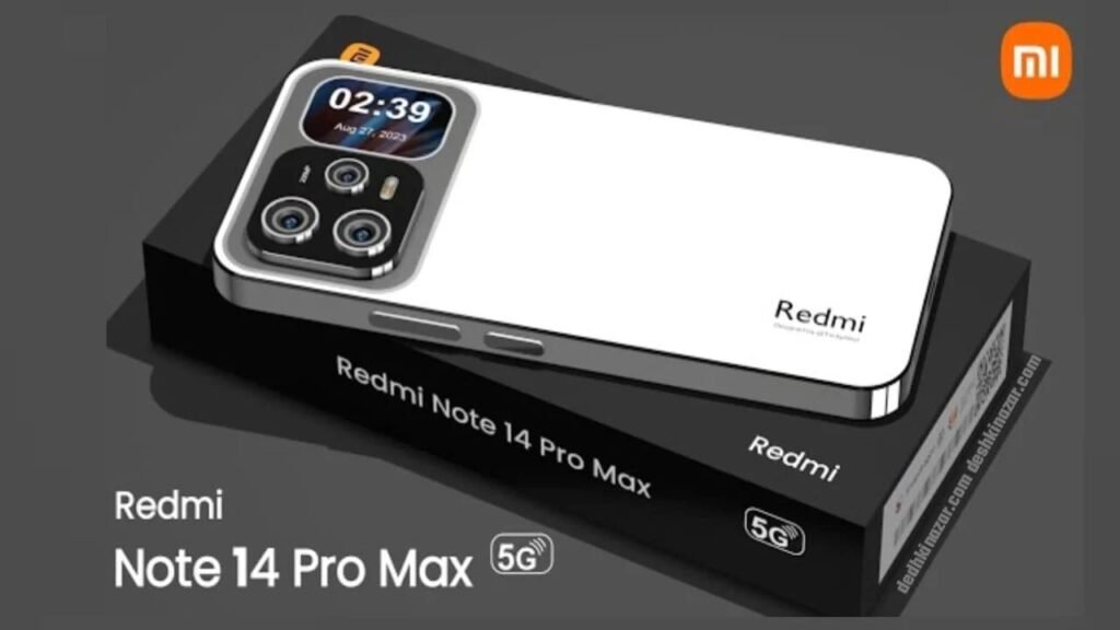 Redmi Note 14 Pro Max 5G – 200MP Camera, 16GB RAM & 180W Charging, The New Performance King