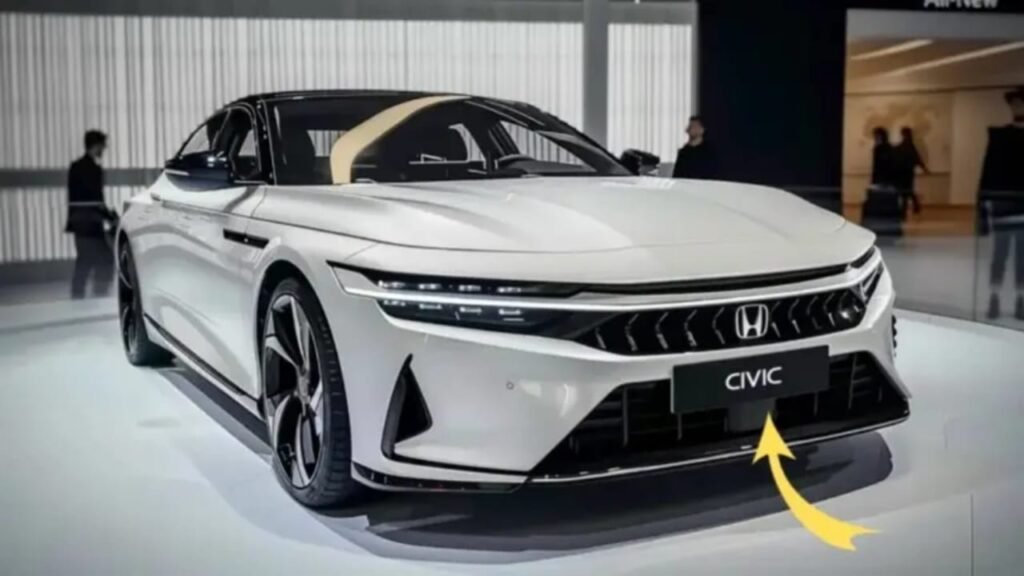 Honda Civic 2025 – 5-Star Safety, 39 KM/L Mileage & Premium Comfort at Just ₹1.25 Lakh Down Payment!