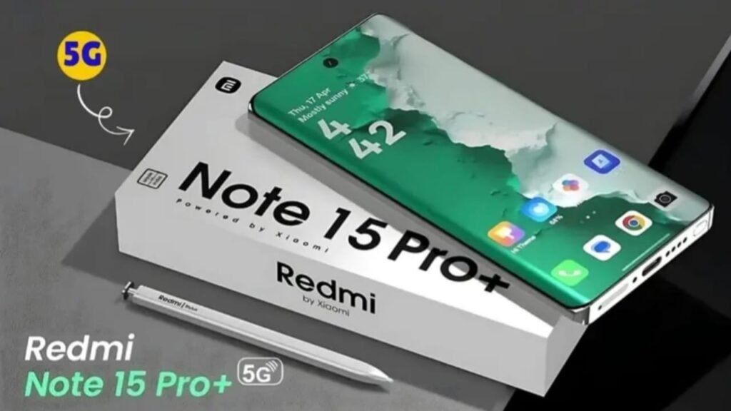 Flagship Power in Mid-Range – Redmi Note 15 Pro 5G with Ultra-Smooth Display & 220MP Camera, 7300mAh Battery!