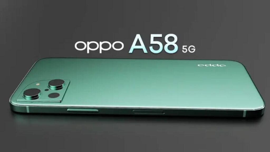 Buy Oppo A58 5G Phone – Smooth AMOLED Display, 7200mAh Long-Lasting Battery & 100W Fast Charging!