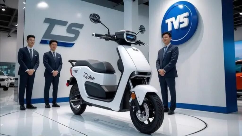 TVS iQube Electric Scooty – Sleek Design, 75 KM Range & Smart Features at ₹85,000 Rupees-