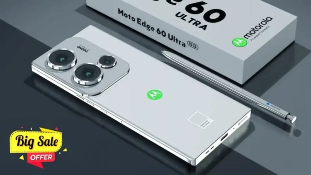Motorola Edge 60 Ultra 5G : Flagship Performance, 300MP Ultra Camera & Price Starting ₹12,999!